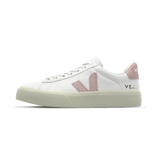 Overkicks - Veja Campo Leather Extra White Babe (CP0503886A/CP0503886B) - vista lateral