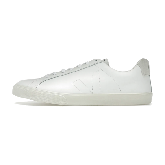 Overkicks - Veja Esplar Leather Stitched White Tan (EA2001A) - vista lateral