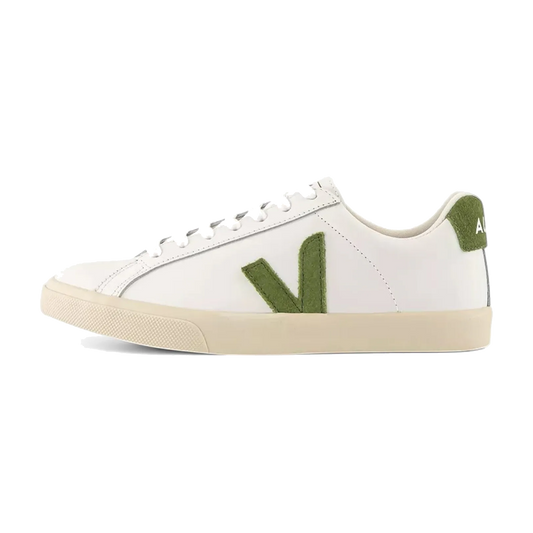 Overkicks - Veja Esplar Leather White Kiwi (EO0203881A/EO0203881B) - vista lateral