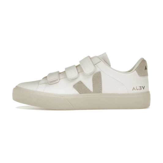 Overkicks - Veja Recife Chromefree Leather White Natural (RC0502919A/RC0502919B) - vista lateral
