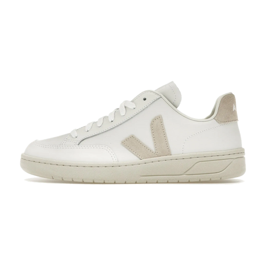 Overkicks - Veja V-12 Leather White Sable (XD0202335A/XD0202335B) - vista lateral