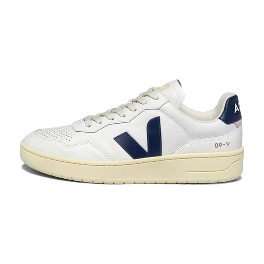 Overkicks - Veja V-90 O.T. Leather Extra White Nautico (VD2003656A/VD2003656B) - vista lateral