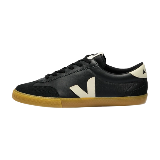 Overkicks - Veja Volley Leather Black Pierre (VO2020510A) - vista lateral