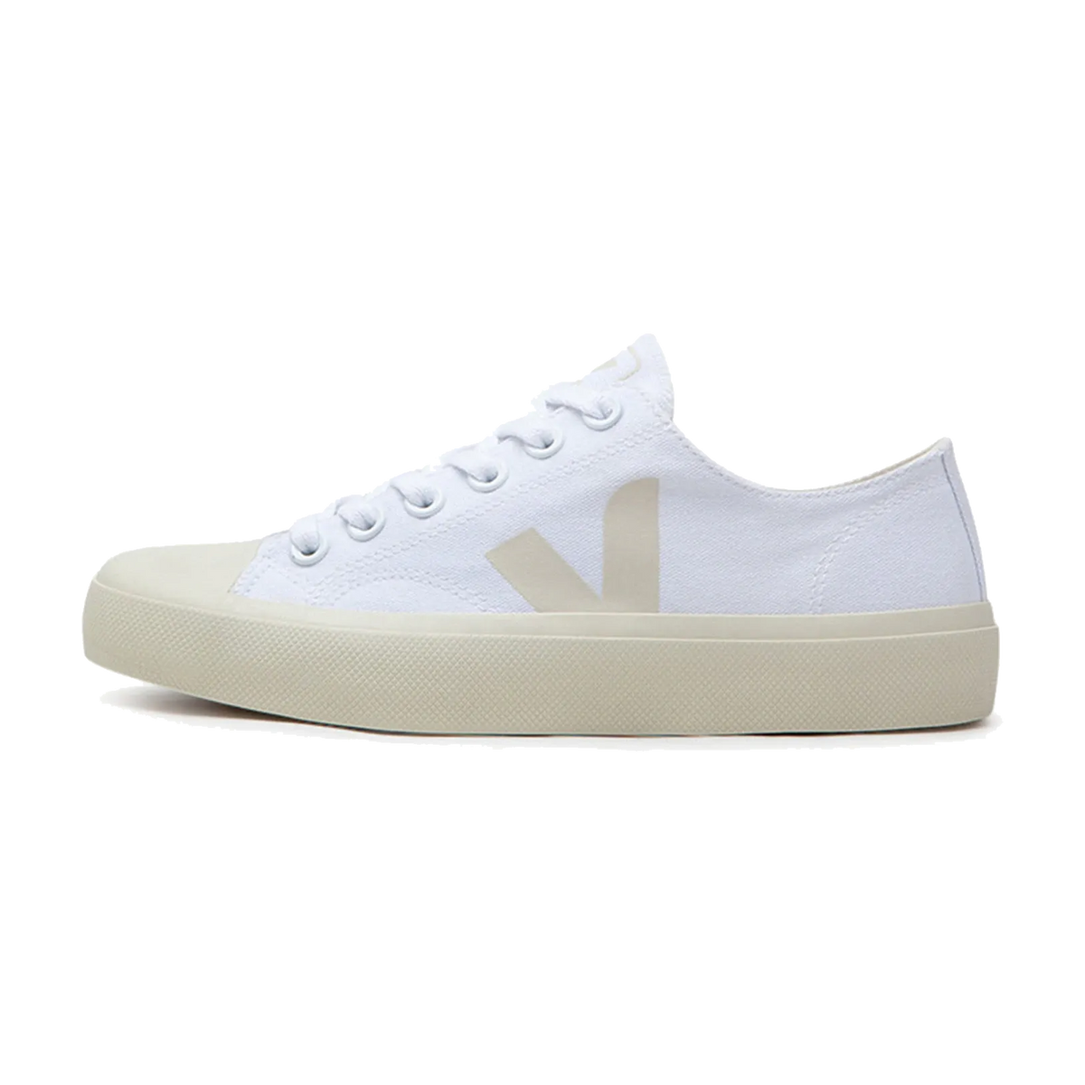 Overkicks - Veja Wata II Low Canvas White Pierre (PL0101401A) - vista lateral