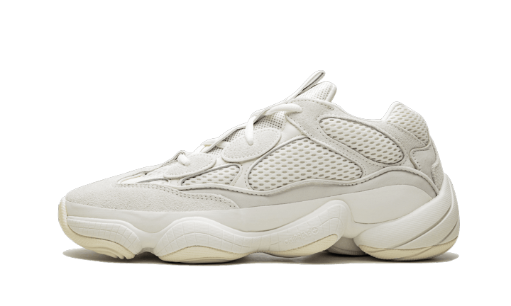 Overkicks - Yeezy 500 Bone White (2023) (ID5114) - vista lateral