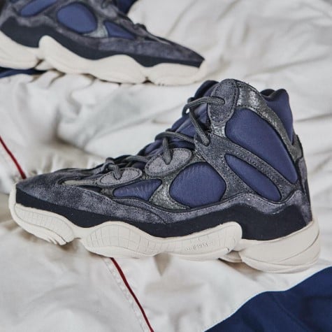 Overkicks - Yeezy 500 High Slate (FW4968) - detalle lateral interior