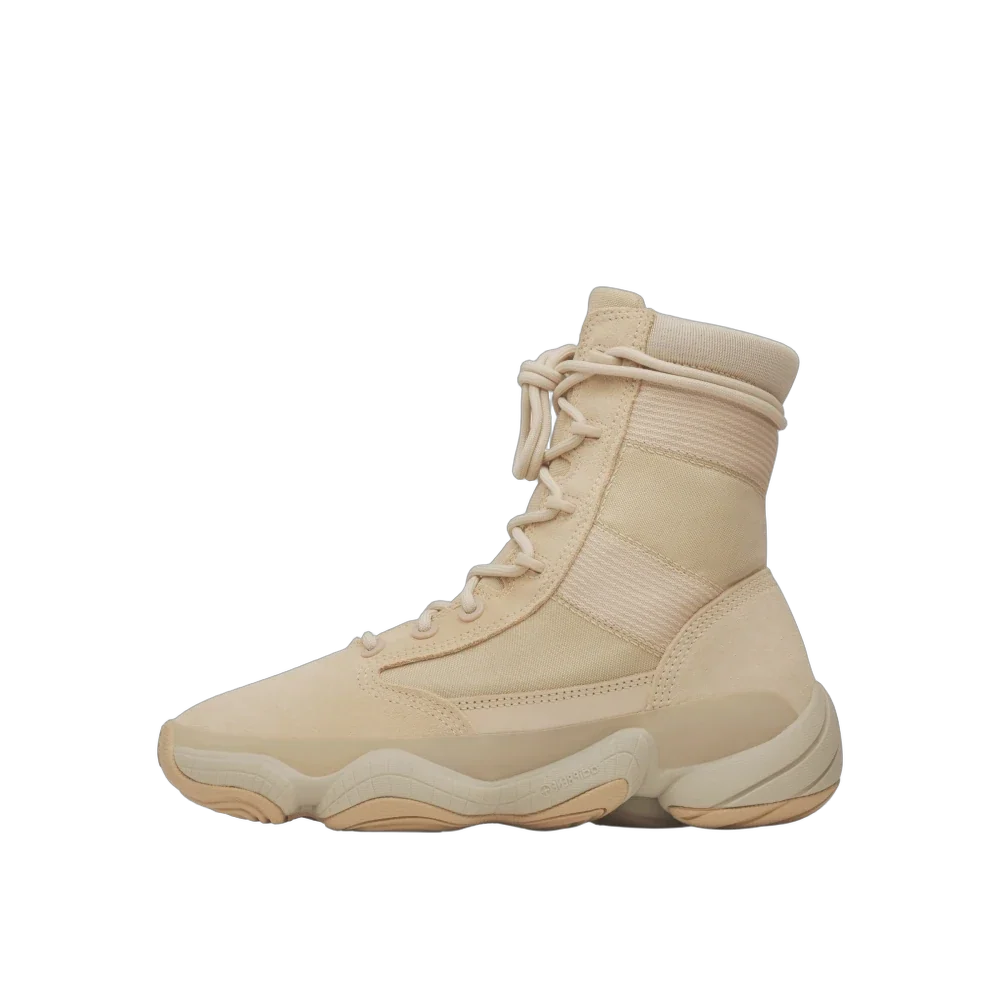 Overkicks - Yeezy 500 High Tactical Boot Sand (IF7549) - vista lateral