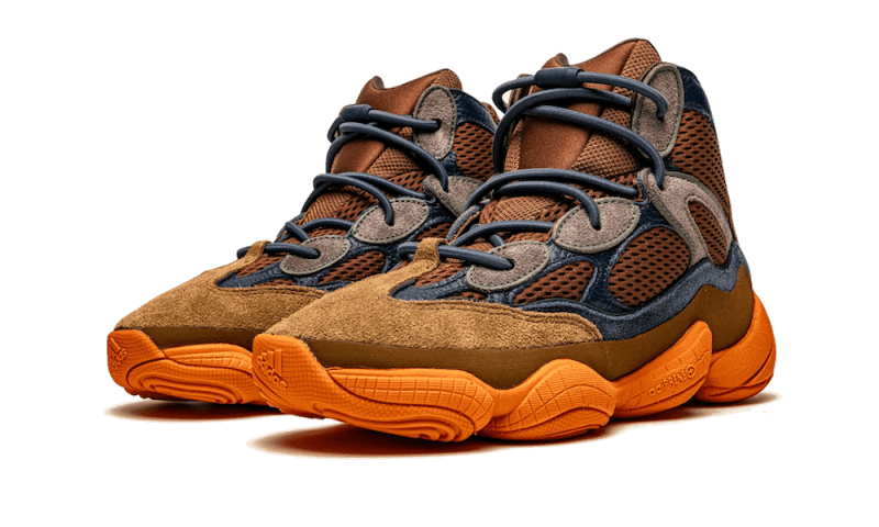 Overkicks - Yeezy 500 High Tactile Orange (GW2873) - vista trasera