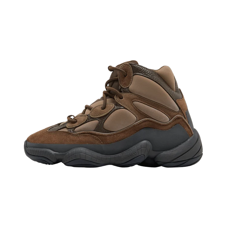 Overkicks - Yeezy 500 High Taupe Black (GX4553) - vista lateral
