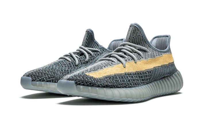 Overkicks - Yeezy Boost 350 V2 Ash Blue (GY7657) - vista trasera