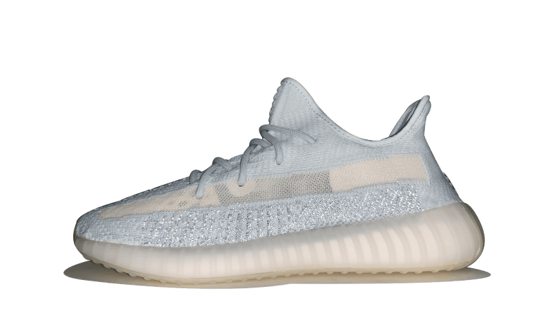 Overkicks - Yeezy Boost 350 V2 Cloud White (Reflective) (FW5317) - vista trasera