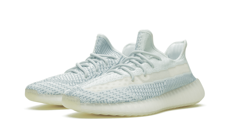 Overkicks - Yeezy Boost 350 V2 Cloud White (Reflective) (FW5317) - par completo