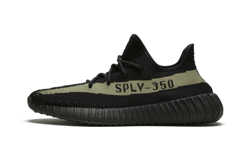 Overkicks - Yeezy Boost 350 V2 Core Black Green (BY9611) - vista lateral