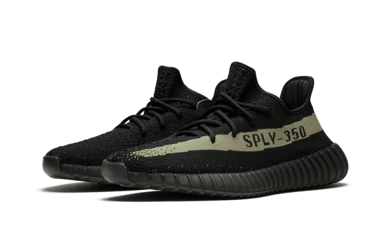Overkicks - Yeezy Boost 350 V2 Core Black Green (BY9611) - vista trasera