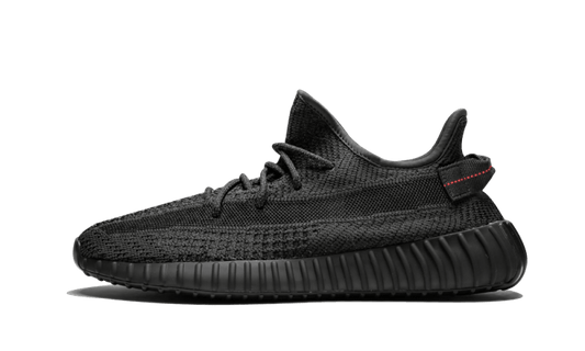 Overkicks - Yeezy Boost 350 V2 Static Black (Reflective) (FU9007) - vista lateral