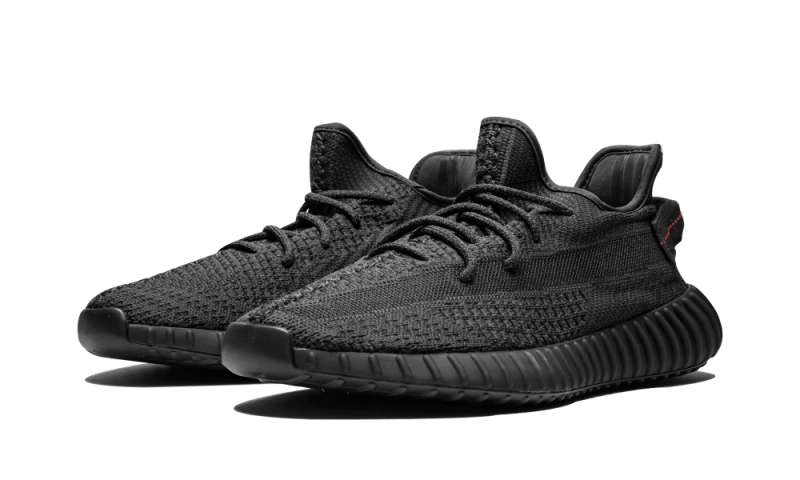 Overkicks - Yeezy Boost 350 V2 Static Black (Reflective) (FU9007) - par completo
