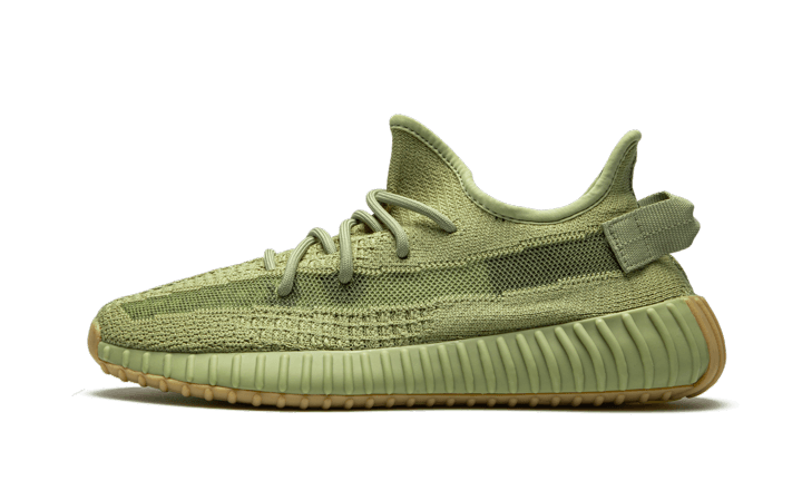Overkicks - Yeezy Boost 350 V2 Sulfur (FY5346) - vista lateral