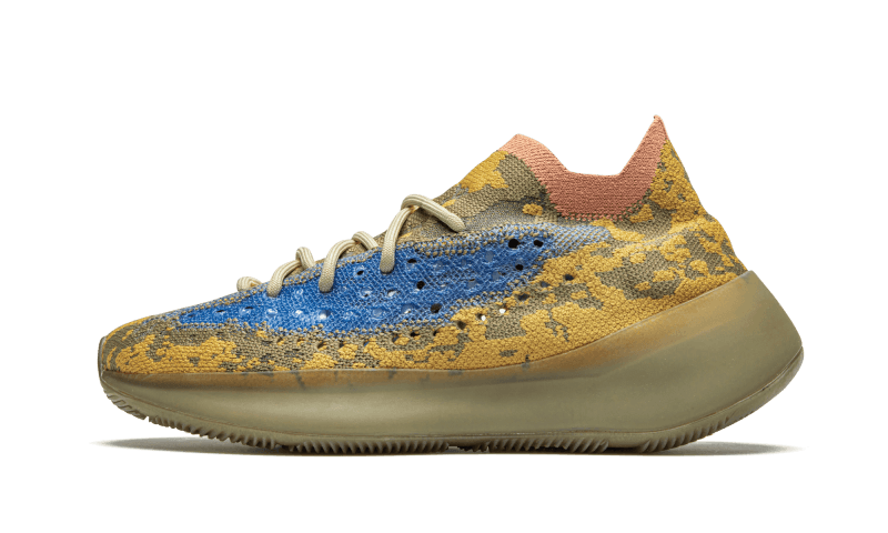 Overkicks - Yeezy Boost 380 Blue Oat (Q47306) - vista lateral