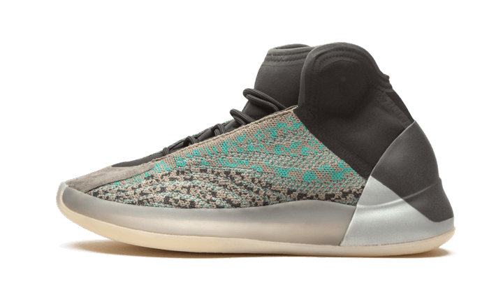 Overkicks - Yeezy QNTM Teal Blue (G58864) - vista lateral
