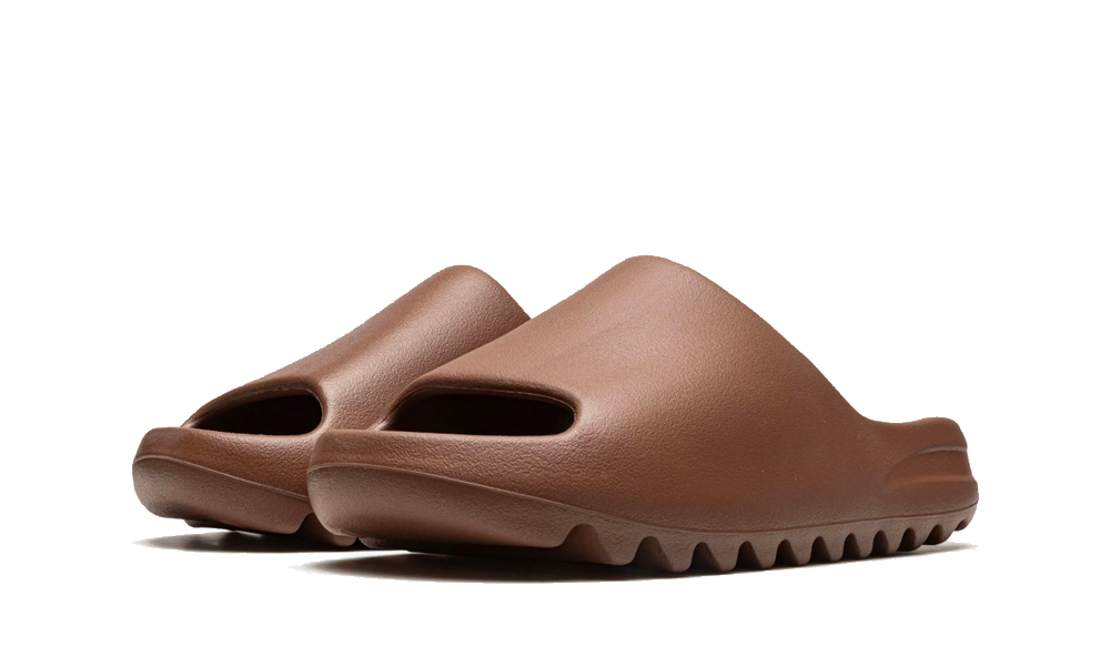 Overkicks - Yeezy Slide Flax (FZ5896) - vista trasera