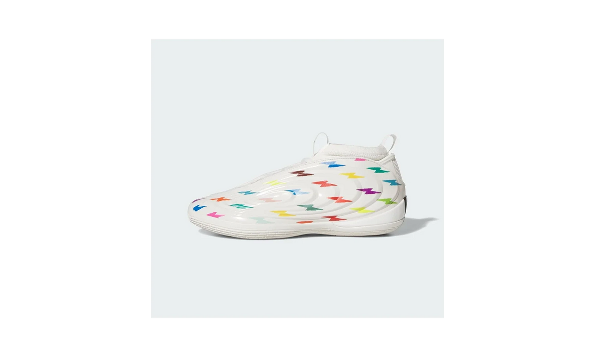 Overkicks - adidas Harden Vol. 10 Jalen Williams Thunderbolt PE (KZ7544) - vista lateral