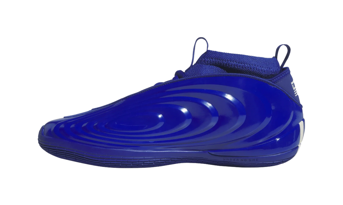 Overkicks - adidas Harden Vol. 10 The Marathon Clothing Royal Blue (KK3100) - detalle talon