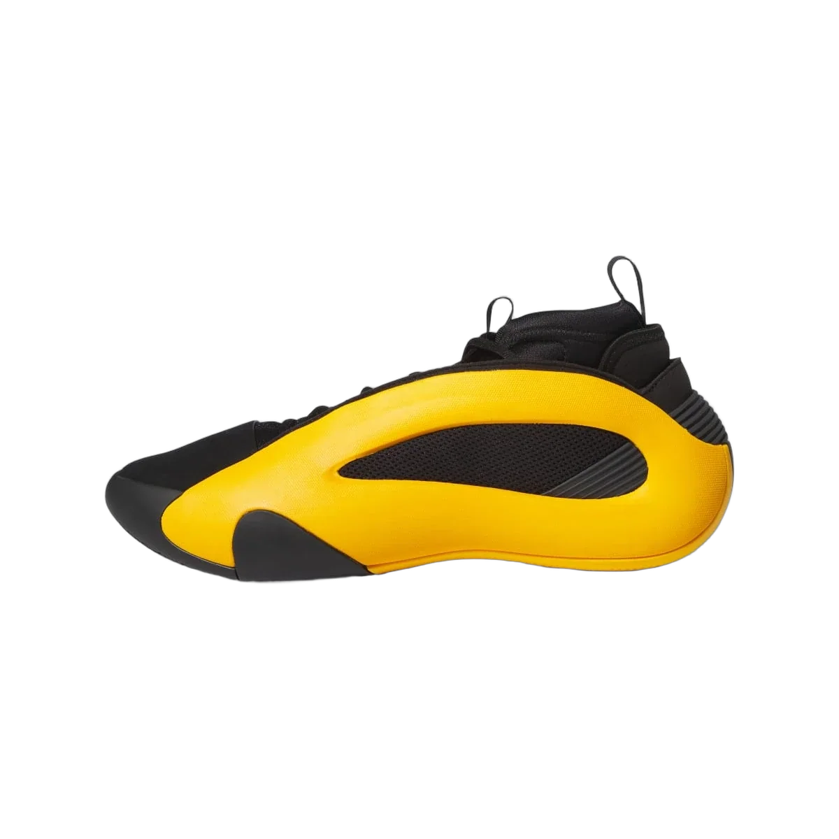Overkicks - adidas Harden Vol. 8 Black Yellow (IG6589) - vista lateral