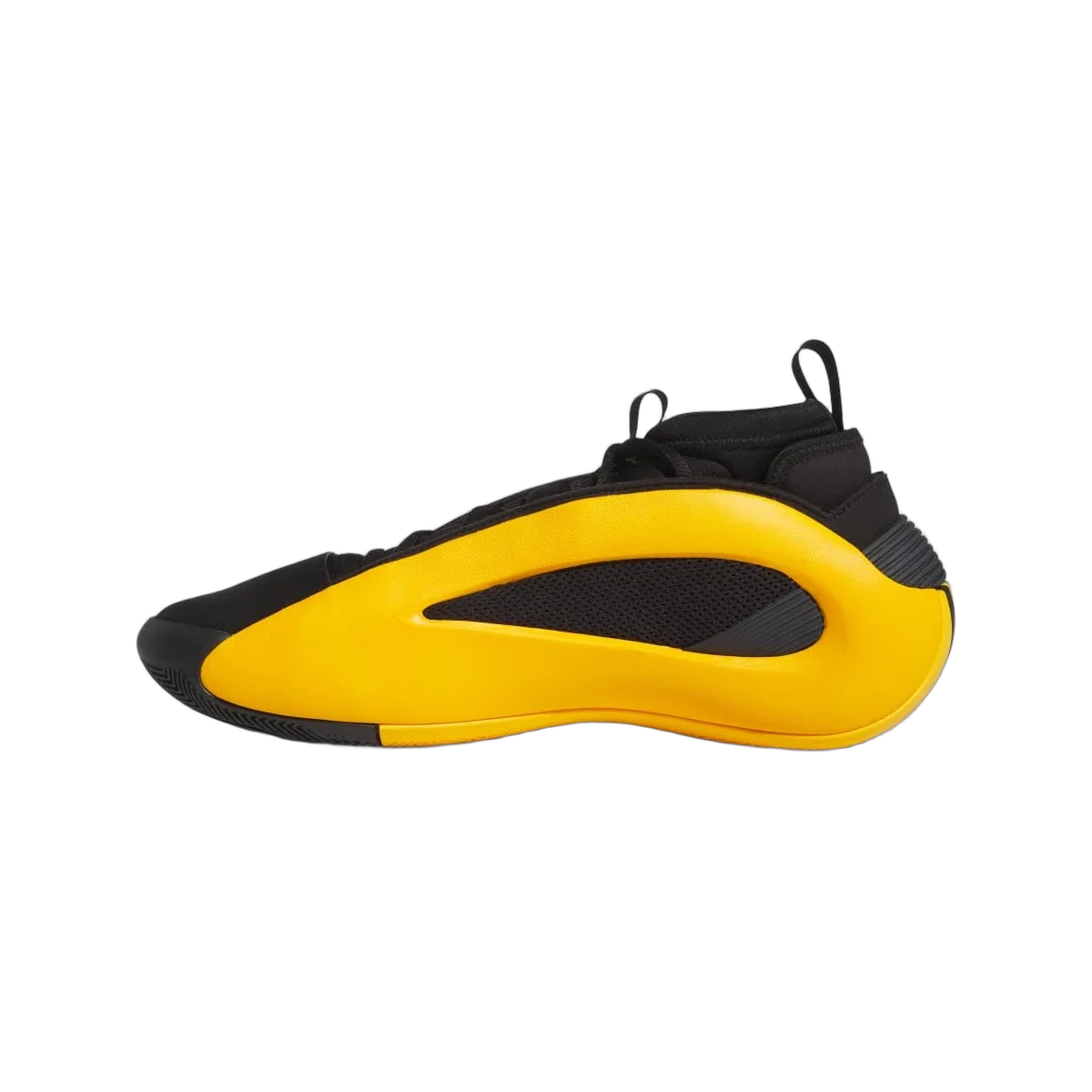 Overkicks - adidas Harden Vol. 8 Black Yellow (IG6589) - detalle talon