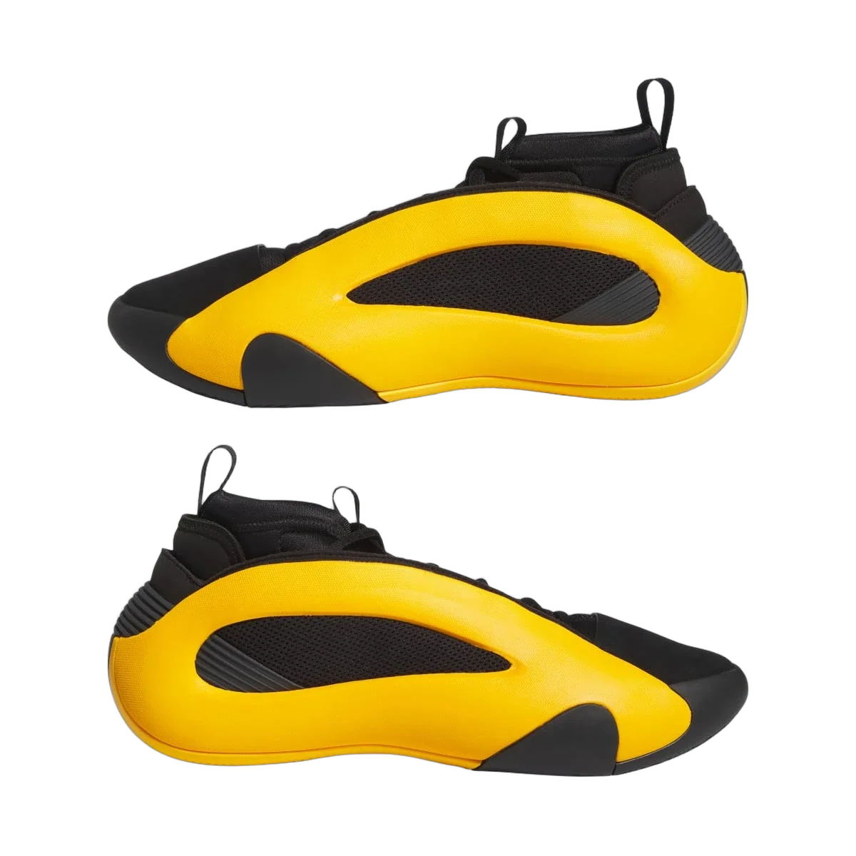 Overkicks - adidas Harden Vol. 8 Black Yellow (IG6589) - detalle lateral interior