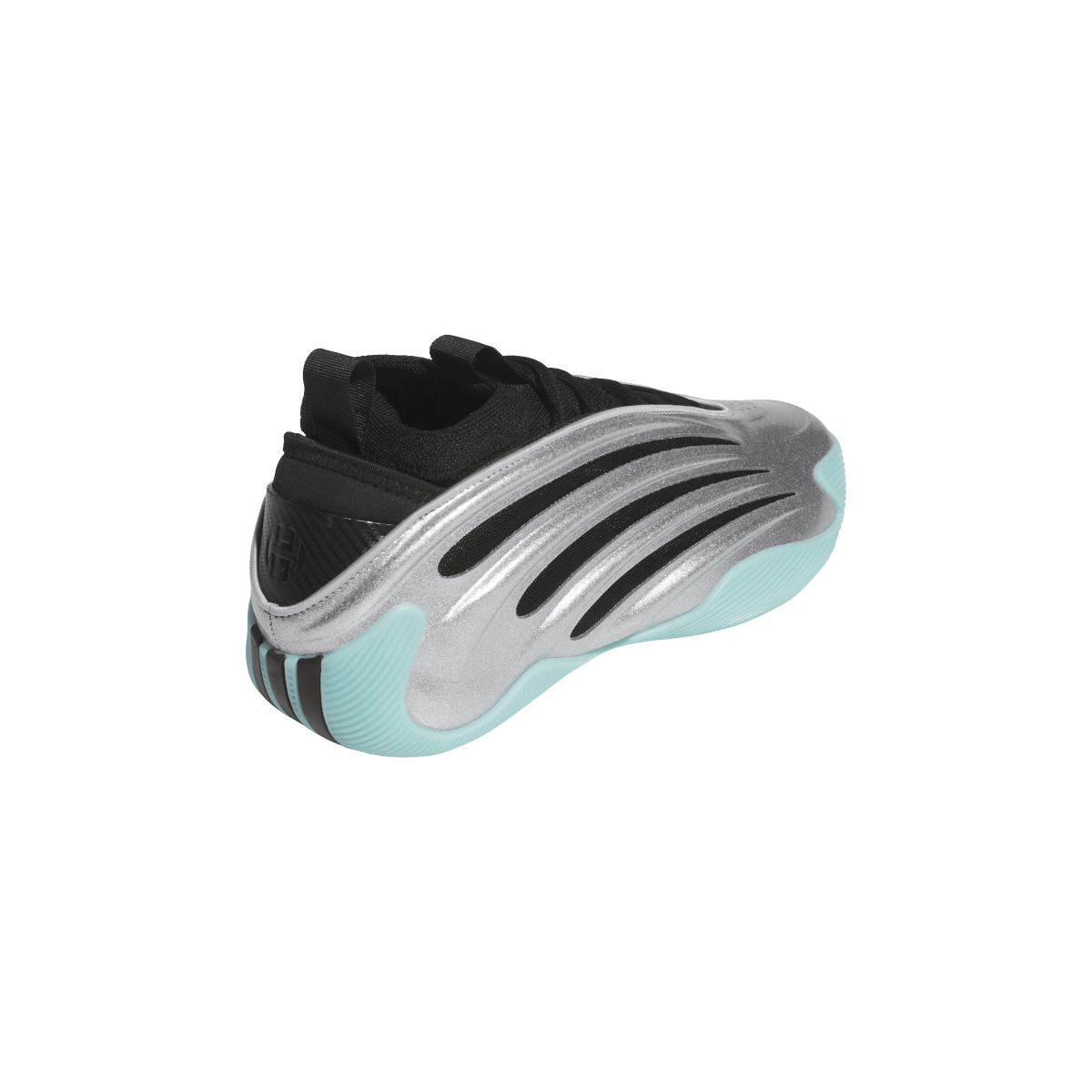 Overkicks - adidas Harden Vol. 9 Silver Aqua (JS1028) - vista superior
