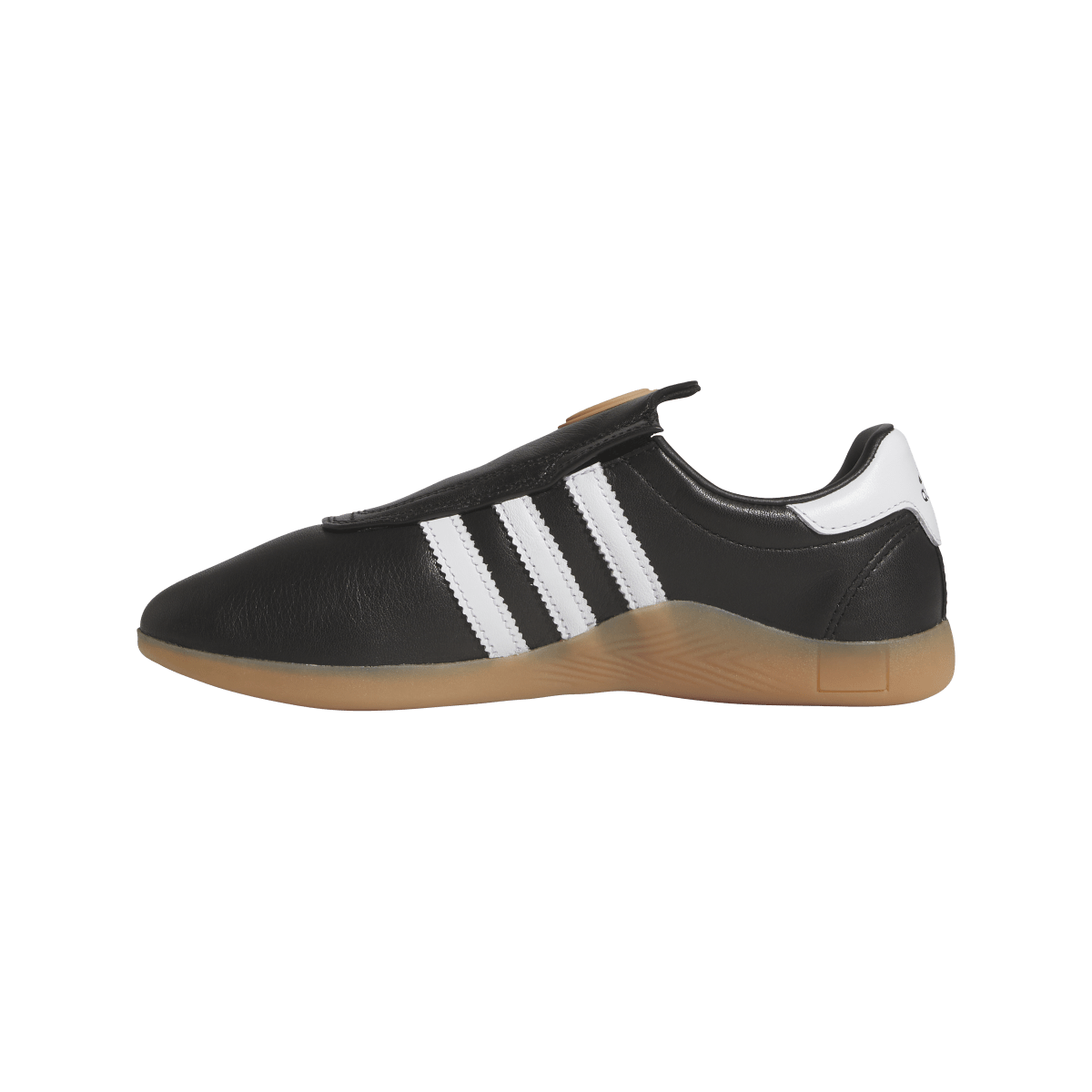 Overkicks - adidas Taekwondo Mei Black White Gum (JQ3012) - detalle talon