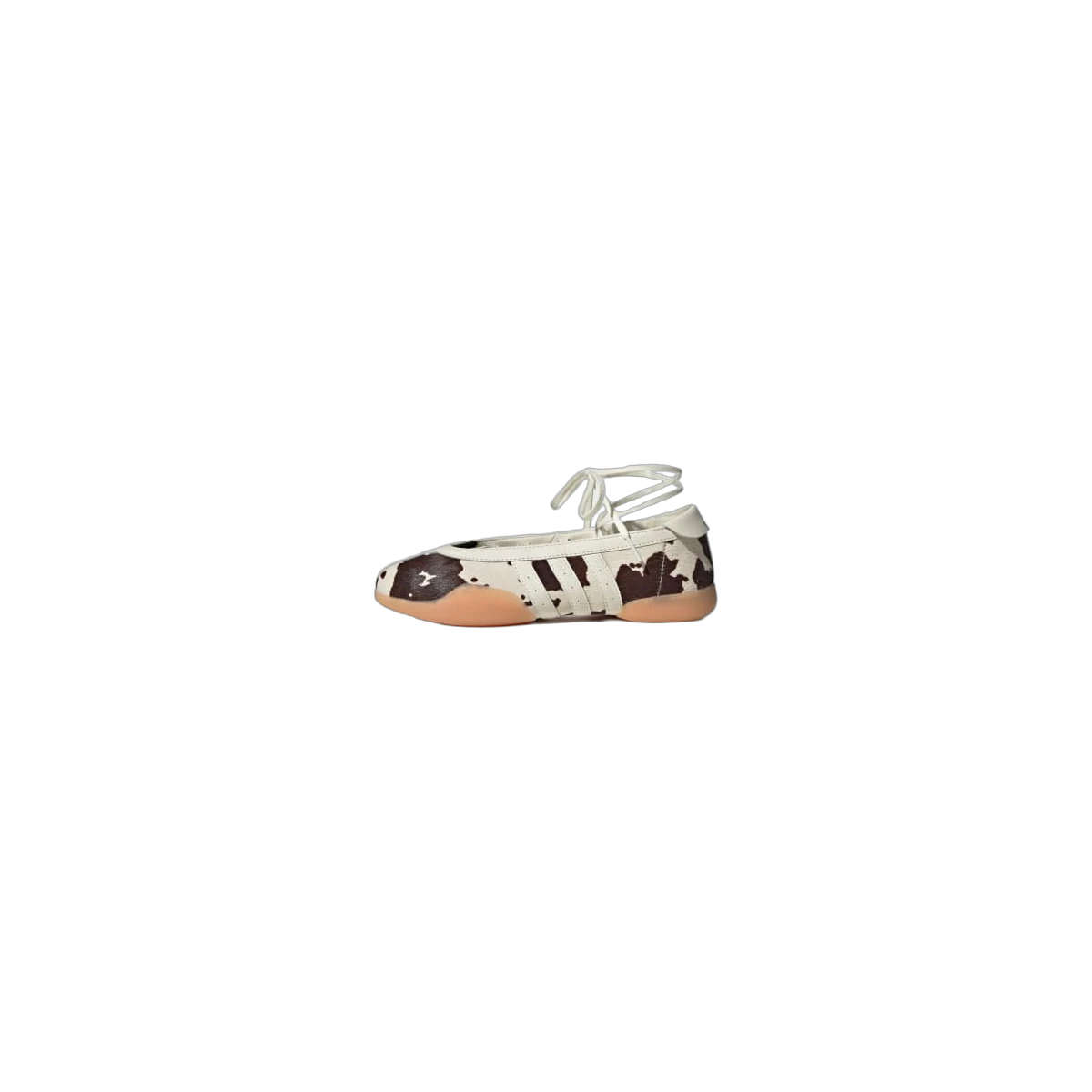 Overkicks - adidas Taekwondo Mei Cow Print Aurora Coffee (KJ0229) - vista lateral