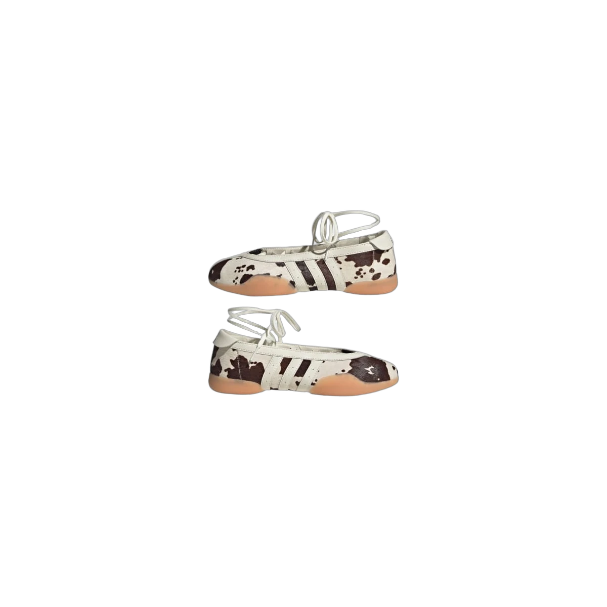 Overkicks - adidas Taekwondo Mei Cow Print Aurora Coffee (KJ0229) - detalle lateral interior