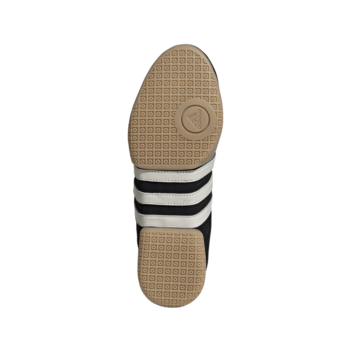 Overkicks - adidas Taekwondo Mei Elite Black White Gum (IH1853) - detalle suela