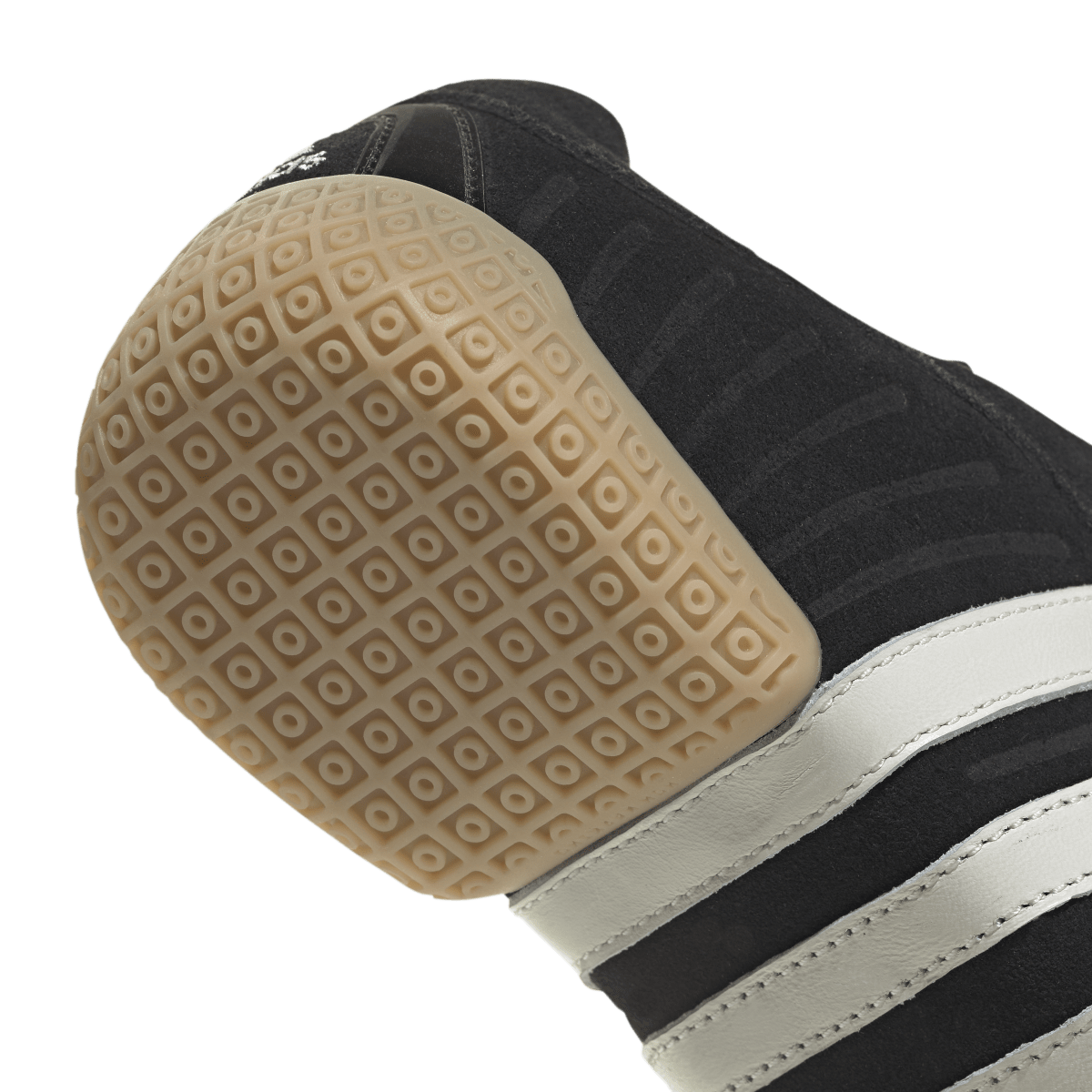 Overkicks - adidas Taekwondo Mei Elite Black White Gum (IH1853) - detalle lateral interior