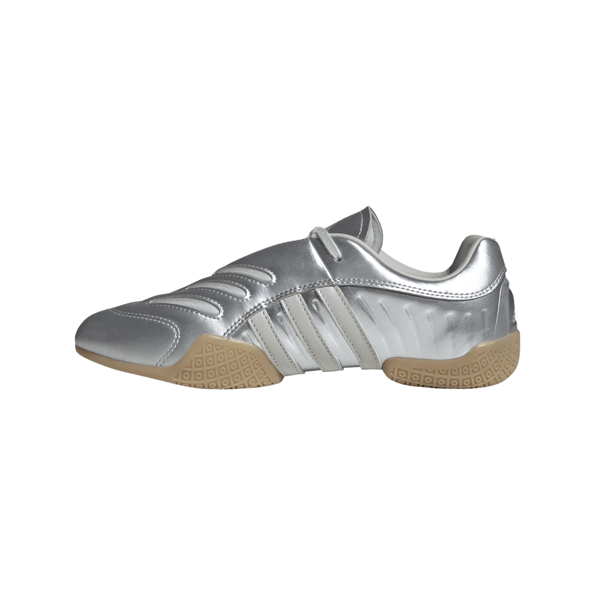 Overkicks - adidas Taekwondo Mei Elite Silver Metallic Grey (IH9387) - detalle talon