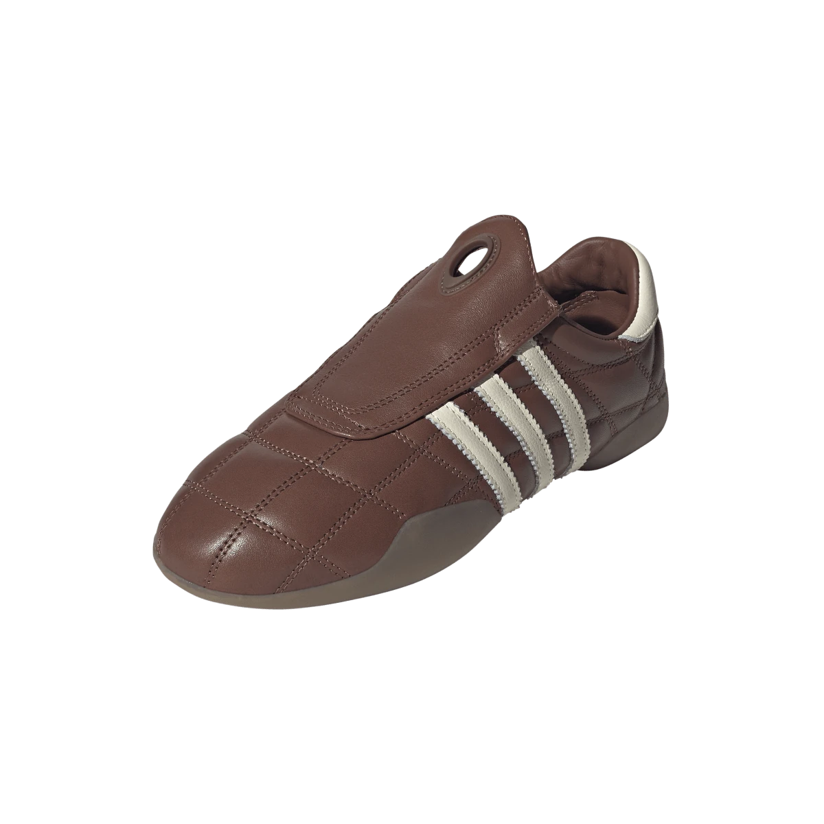 Overkicks - adidas Taekwondo Mei Preloved Brown Cream White (JR6017) - vista trasera
