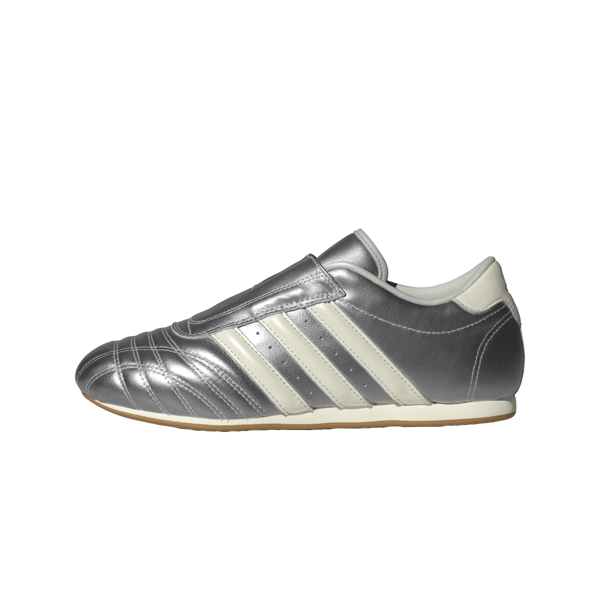 Overkicks - adidas Taekwondo Silver Metallic (JS4023) - vista lateral