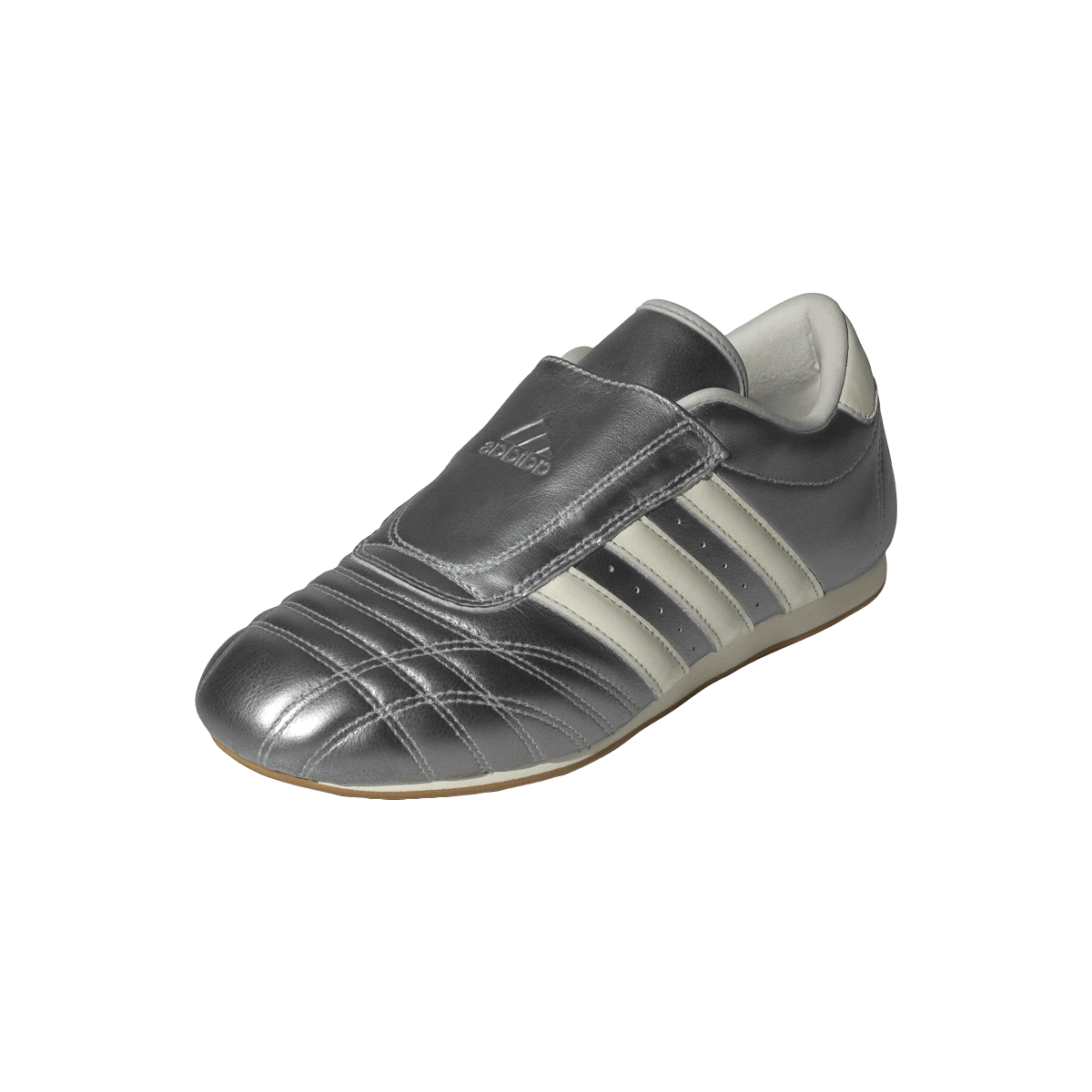 Overkicks - adidas Taekwondo Silver Metallic (JS4023) - vista trasera