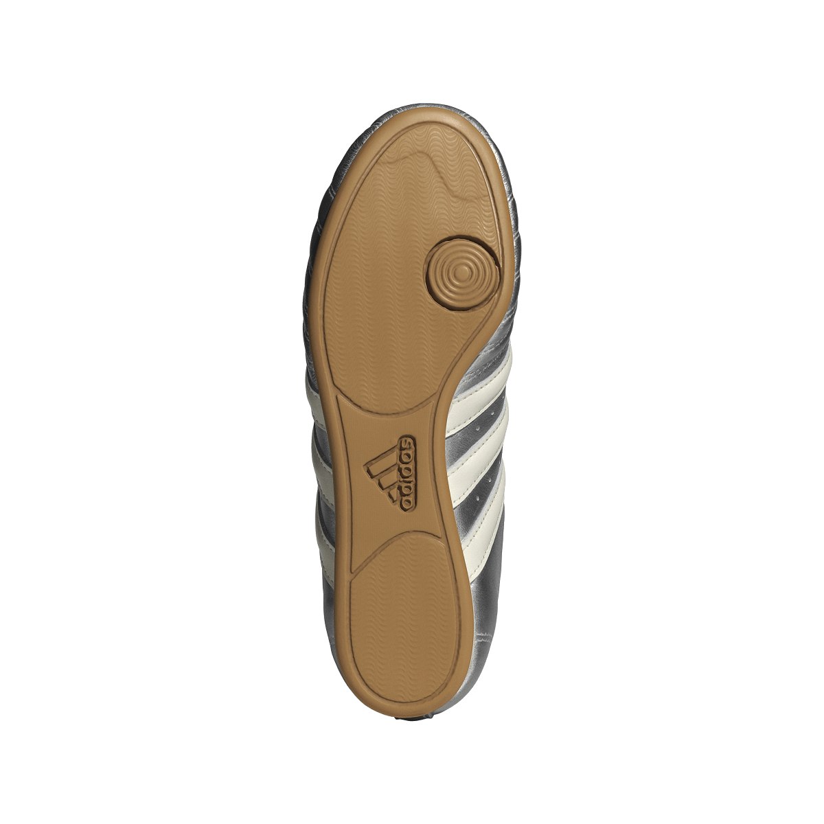 Overkicks - adidas Taekwondo Silver Metallic (JS4023) - detalle suela