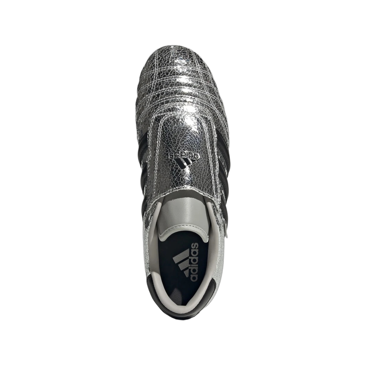 Overkicks - adidas Taekwondo Silver Metallic Black (JH9664) - vista trasera