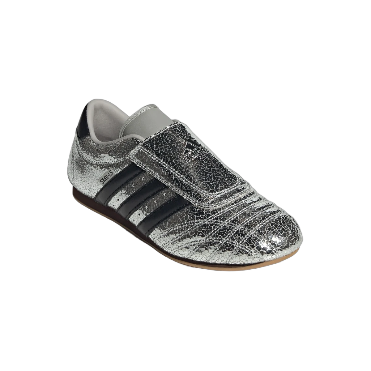 Overkicks - adidas Taekwondo Silver Metallic Black (JH9664) - detalle suela