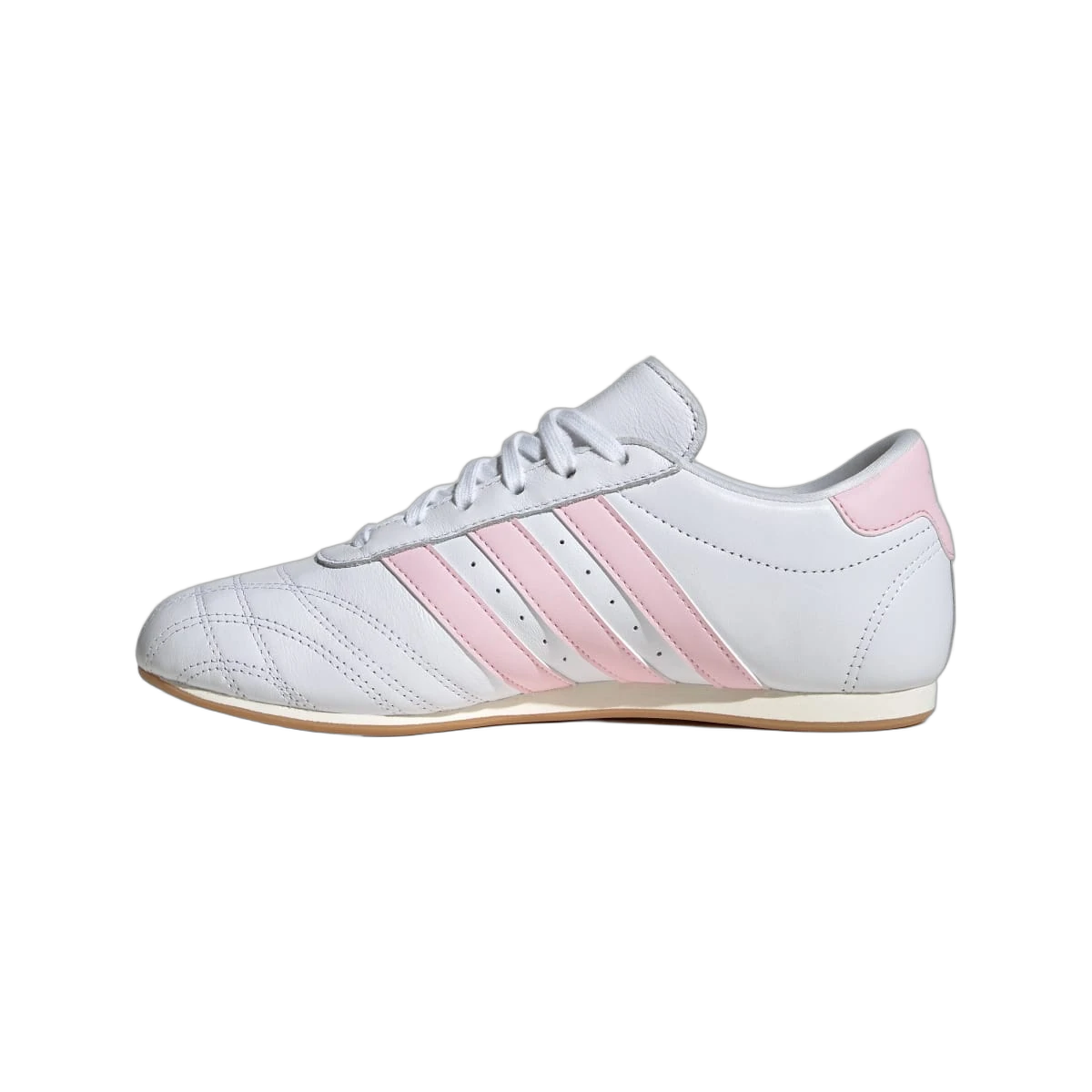 Overkicks - adidas Taekwondo White Clear Pink Gum (JS0306) - detalle talon