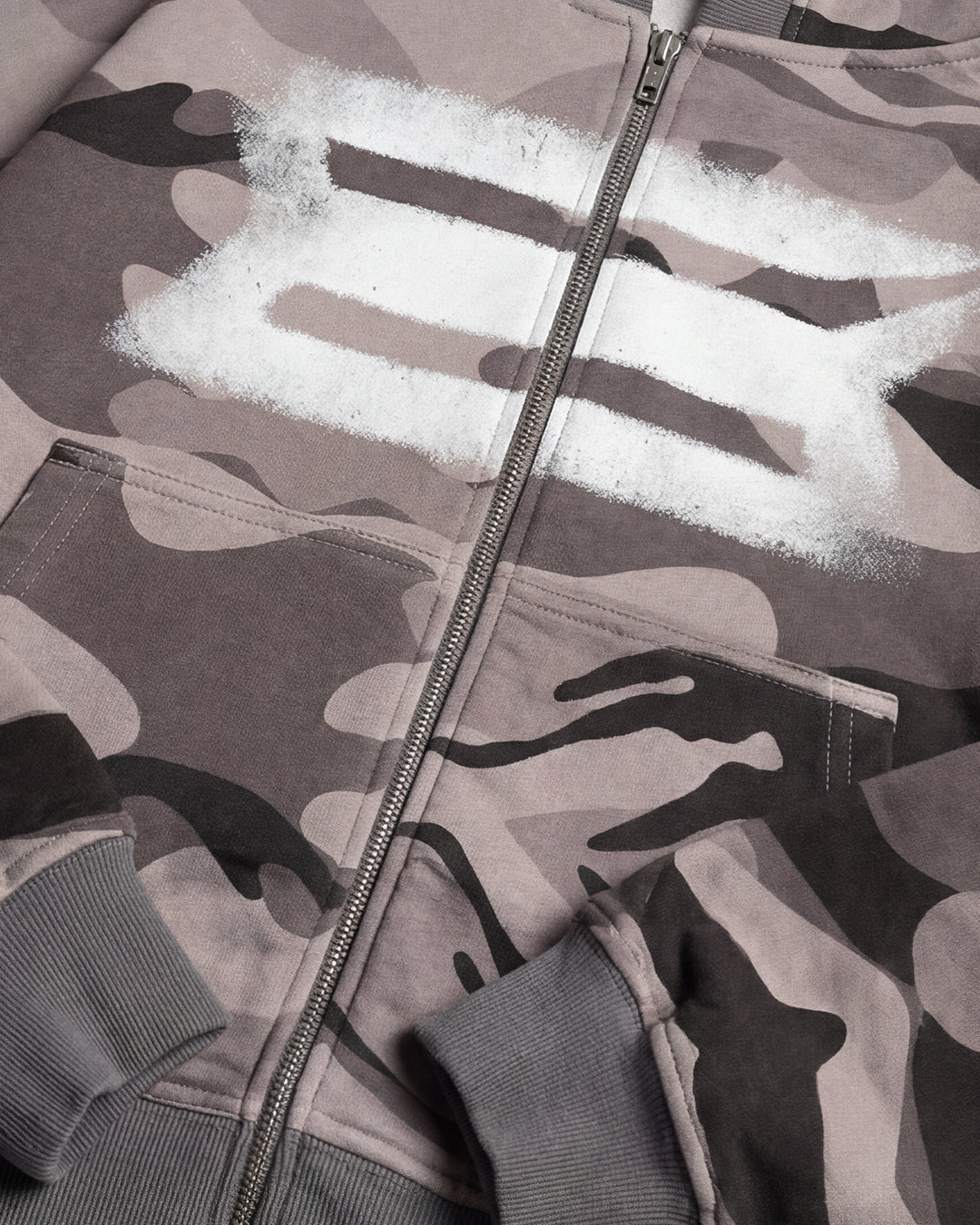 SHADOW CAMO ZIP HOODIE