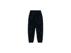 Denim Tears Cotton Wreath Sweatpants Black Monochrome