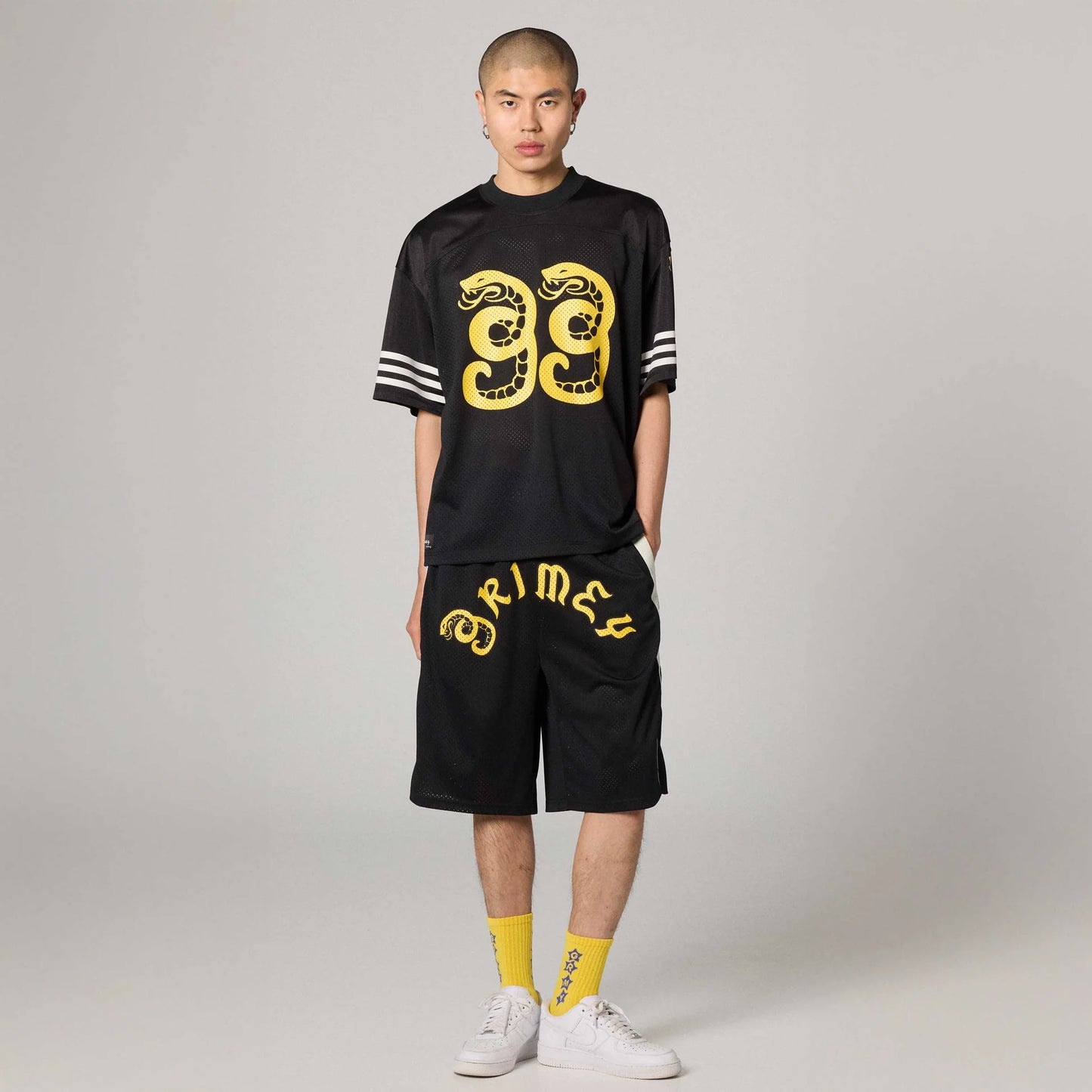 Pantalón Corto Droppin Science Baggy Black