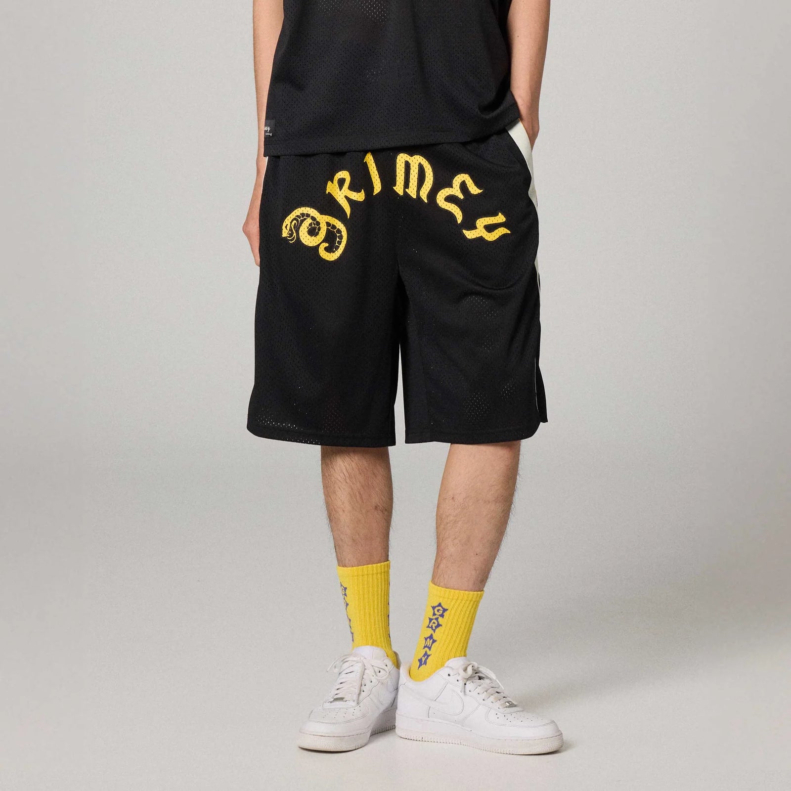 Pantalón Corto Droppin Science Baggy Black