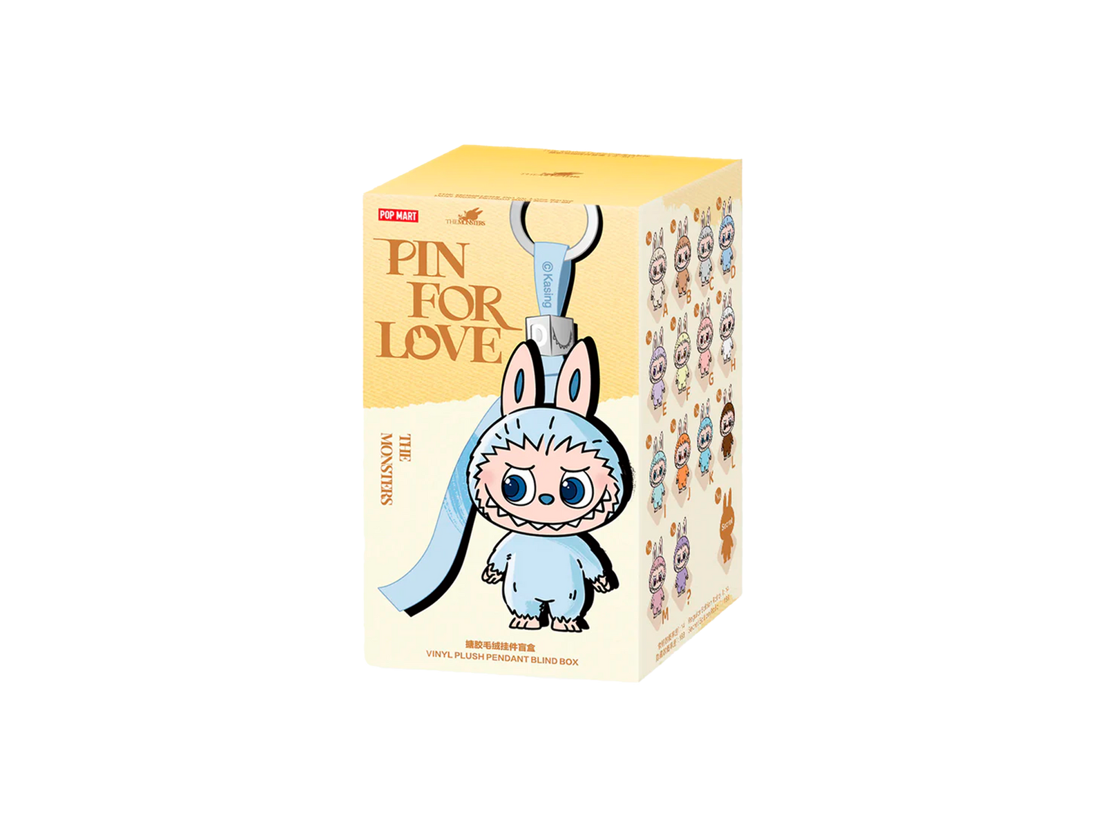 Pop Mart Labubu The Monsters Pin for Love Series (A-M)