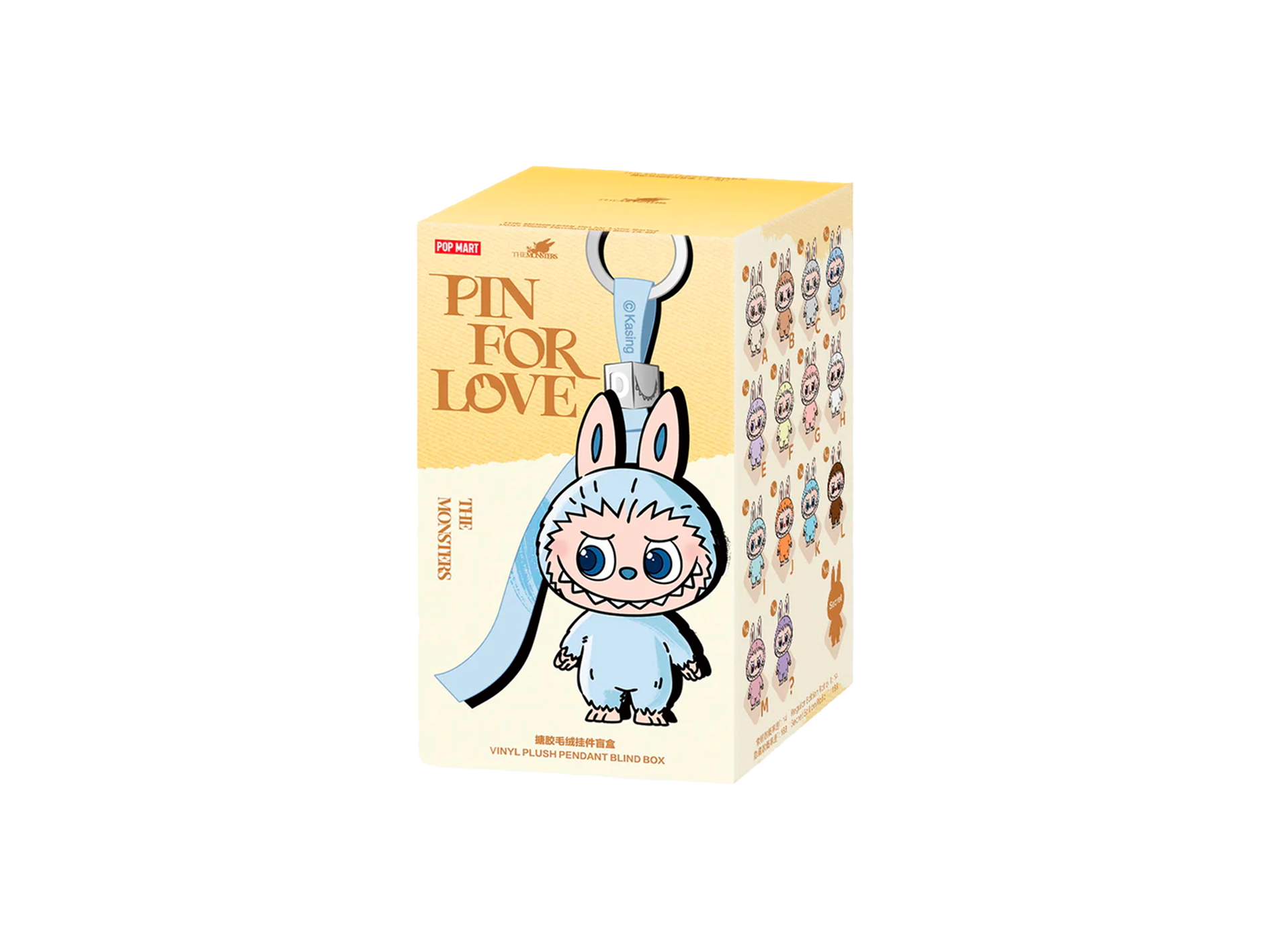 Pop Mart Labubu The Monsters Pin for Love Series (A-M)
