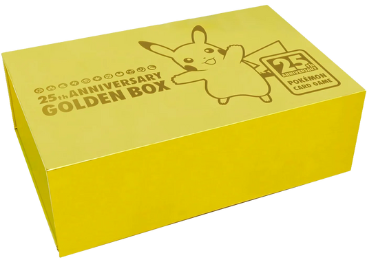 Pokémon TCG 25th Anniversary Collection Golden Box (Traditional Chinese)